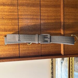 Adidas Gray Braided Golf Belt